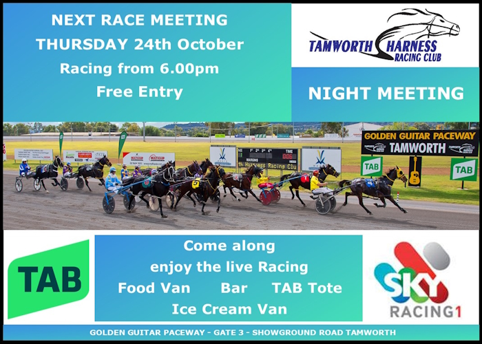 Next Race Meeting Thu 24th Oct 2024