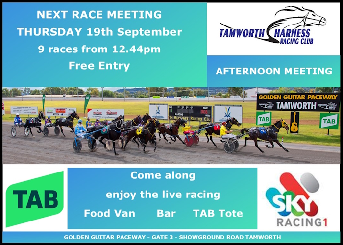 Next Race Meeting Thu 19th Sept 2024